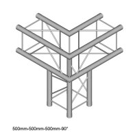 Duratruss DT 24/2-C30-L90 3-Weg Ecke 90°, 90°...