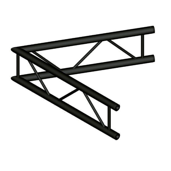 Duratruss DT 32/2-C20V-L60, 2-Weg Ecke 60° vertikal, 60° Corner 100 cm, schwarz