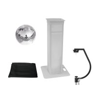 Eurolite Set Spiegelkugel 30cm mit Stage Stand variabel +...