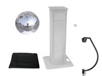 Eurolite Set Spiegelkugel 50cm mit Stage Stand variabel +...