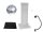 Eurolite Set Mirror ball 50cm with Stage Stand variable + Cover black