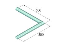 Alutruss Decolock DQ1-SC21 2-Weg-Ecke 90° sw