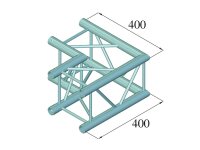 Alutruss Decolock DQ4-SPAC21 2-Weg Ecke 90°sw