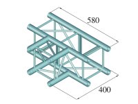 Alutruss Decolock DQ4-SPAT35 3-Way T-Piece 90° bk