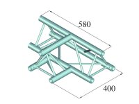 Alutruss Decolock DQ3-SPAT36 3-Way T-Piece 90° bk