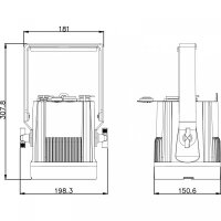 Briteq BT-Nonapixel, LED-Beam-Scheinwerfer, 1x 60 Watt CW/WW LED, 4/10/45 Grad Abstrahlwinkel, RGB-HALO-Effekt