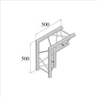 Duratruss DT 33/2-C25-D90, 2-Weg Ecke 90°...