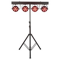 Showtec Lightset Pro 9/10, RGBM, 4 Spots mit je 9x 10...