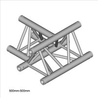 Duratruss DT 33/2-T36-T, 3-Weg T-Stück 90°