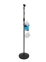 Omnitronic Set Microphone stand for disinfectant, black