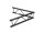 Alutruss Decolock DQ2-SPAC20V 2-way Corner 60° black