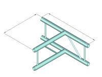 Alutruss Decolock DQ2-SPAT36V 3-Weg T-Stück 90°...
