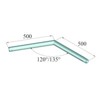 Alutruss Decolock DQ1-SC23 2-Weg-Ecke 135° schwarz