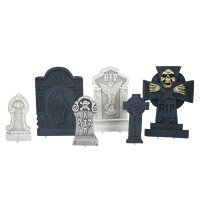 Halloween Grabsteinset "Friedhof"