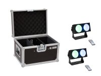 Eurolite Set 2x LED CBB-2 COB RGB Bar + Case