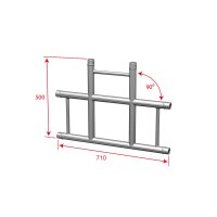 Contestage AGDUO29-03, 2-Punkt Traversen T-Stück