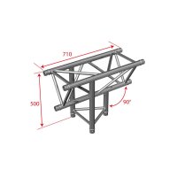 Contestage AG29-035, 3-Punkt Traversen T-Stück 90