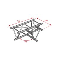 Contestage AG29-036, 3-Punkt Traversen T-Stück 90