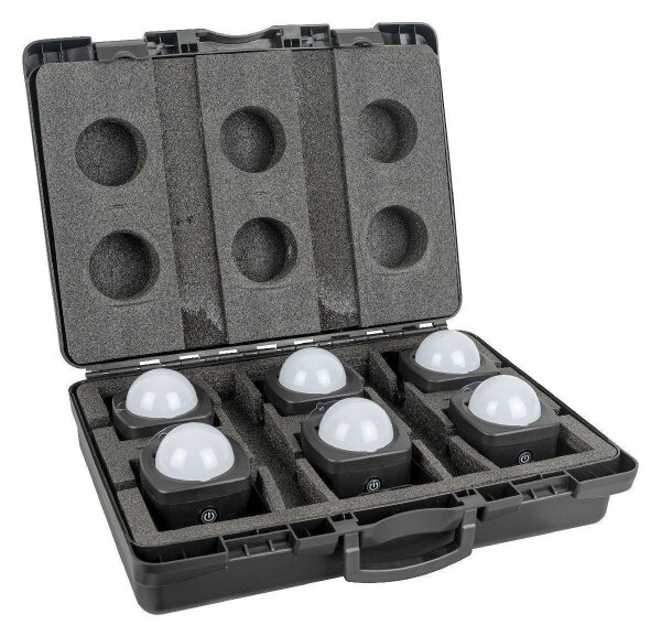 Showtec Case for 6 pcs Event Dot 15, Einschließlich Zubehörraum