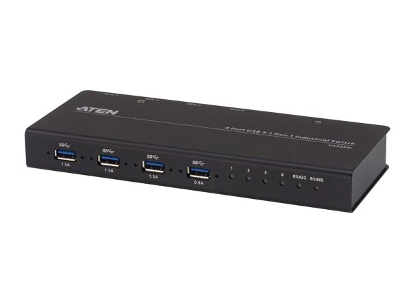 Aten US3344i Peripheriegeräte Switch, 4 Ports, USB 3.0