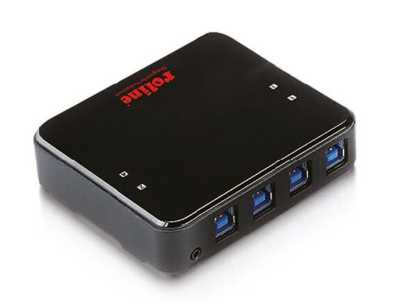 Roline USB 3.2 Gen 1 Switch, 4 Port