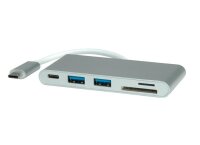 Roline USB 3.1 Typ-C Power Delivery Card Reader