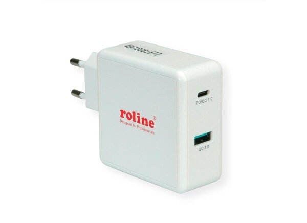 Roline USB Ladegerät, 2 Port, 49.5W