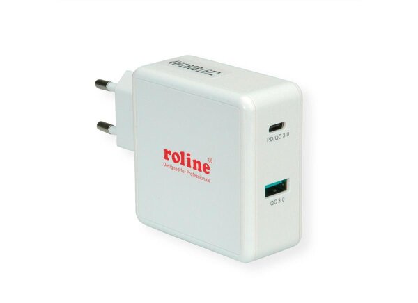 Roline USB Ladegerät, 2 Port, 49.5W