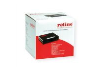 Roline Pocket Gigabit-Ethernet-Switch, 4 Port, schwarz