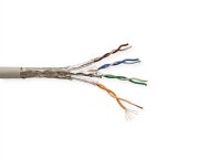 Roline S/FTP(PiMF)-300M CAT6 Netzwerk Verlegekabel, grau,...