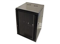 Value Serverschrank, schwarz, 18HE, T:350mm,...