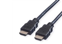 Value 11995541 HDMI Kabel mit Ethernet, 1m