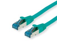 Value CAT6A-Netzwerkkabel, S/FTP, 0.3m, grün
