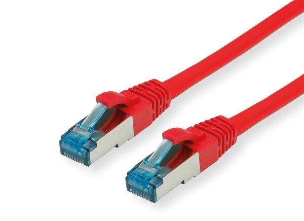 Value CAT6A-Netzwerkkabel, S/FTP, 7m, rot