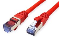 Value CAT6A-Netzwerkkabel, S/FTP, 7m, rot