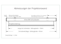 AV Stumpfl Inline Strato Leinwand mit Motor, 300x188cm, 16:10