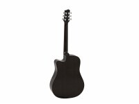 Dimavery STW-90 Westerngitarre, vintage black