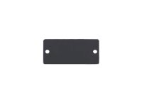 Kramer W-BLANK(B) Wandeinsatz Blindabdeckung, schwarz
