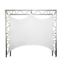 Duratruss Truss Screen 0,5x2m, Projektionsleinwand...