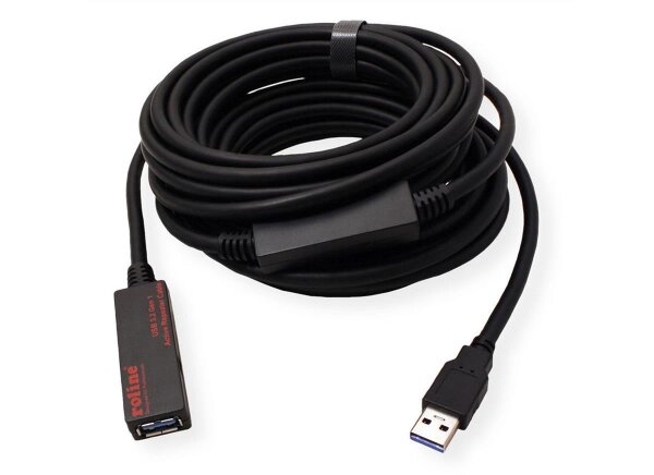 Roline USB aktives Repeater Kabel, 10m