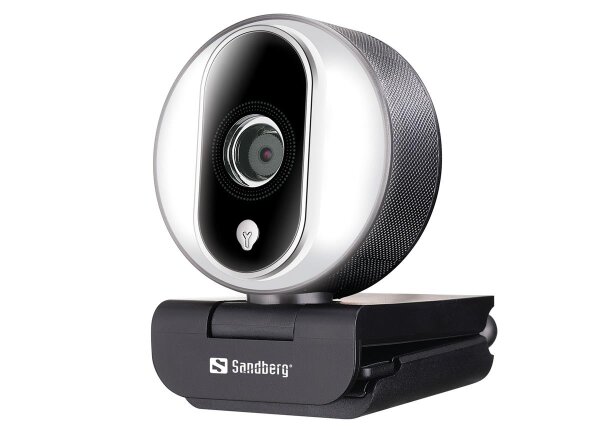 Sandberg 134-12 USB Pro Full-HD Webcam, silber