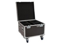 Roadinger Flightcase 4x LED Theatre COB 100 Serie mit Rollen