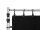 Eurolite MCS-4248 Mobile Curtain Stand Extension 90°