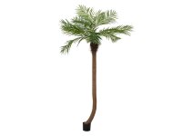 Europalms Phoenix palm tree luxor curved, artificial...