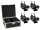 Eurolite Set 4x AKKU THA-20PC TRC Theater-Spot sw + Case