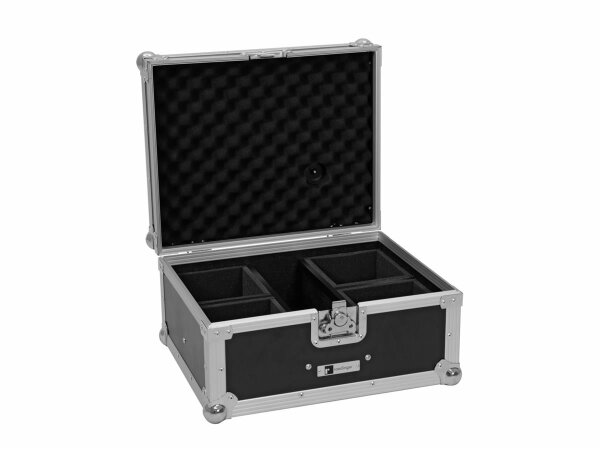 Roadinger Flightcase EC-AU4 4x AKKU UP 4 QCL Spot QuickDMX