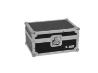 Roadinger Flightcase EC-4AC 4x AKKU Flat Light Serie