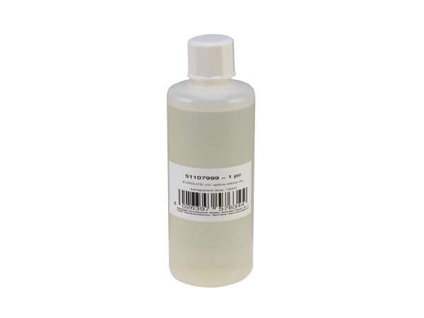 Eurolite UV-active Stamp Ink, transparent blue, 100ml