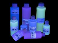 Eurolite UV-active Stamp Ink, transparent blue, 100ml