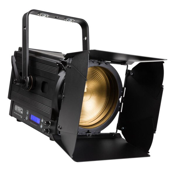 Briteq BT-Theatre 250EZ MK3, LED-Theaterscheinwerfer, 250 Watt LED, 3200K, Amber Drift, 11-58 Grad motorisierter Zoom